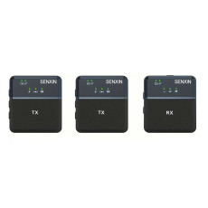 میکروفون یقه ای بی سیم دو میکروفون مدل SX9