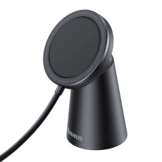هولدر و شارژر وایرلس رومیزی باسئوس مدل Simple Magnetic CCJJ000001
