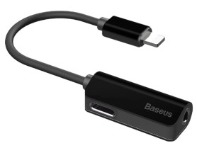 مبدل Lightning شارژ و صدا باسئوس مدل L32 CALL3201