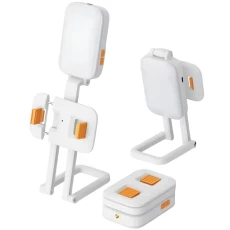 هولدر گوشی موبایل و رینگ لایت شارژی مدل D2 PRO