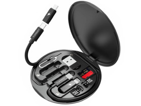 مجموعه کابل Type-C , USB, micro-USB و Lightning ارلدام مدل TC20