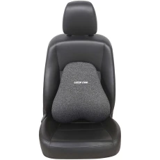 بالش طبی پشت کمر خودرو مموری فوم گرین‌لاین مدل GNMESEATCSNBK