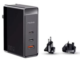 شارژر دیواری 3 پورت مک دودو مدل CH810 Pro GaN