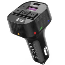 شارژر فندکی فست شارژ بلوتوثی ماشین ایکس او مدل BCC17