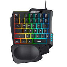 کیبورد گیمینگ با سیم الون مدل GK104 RGB
